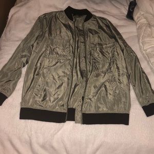 Light Green bomber jacket